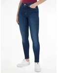Tommy Jeans Skinny-fit-Jeans NORA MID RISE mit Waschung, Logo-Badge blau 33