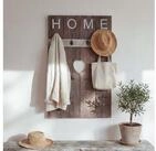 MCW Garderobenpaneel MCW-C89H, Shabby-Look, 4 gro&szlig;e und 4 kleine Haken