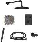 CHRIS BERGEN Duschsystem Aquatronic Unterputz Duschsystem, in Chrom und Schwarz...