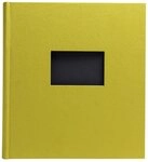 EXACOMPTA Fotoalbum Fotoalbum 60S schwarz 29x32 cm Pop'N Co - Limettengr&uuml;n -...