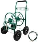 TRUTZHOLM Schlauchwagen Premium 4 Vollgummir&auml;der 92x57x78 cm Stahl, f&uuml;r 80 m