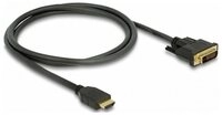 Delock Delock HDMI / DVI Anschlusskabel HDMI-A Stecker, DVI-D 24+1pol. Stecke