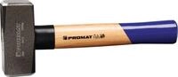 NORDWEST Handel AG Hammer F&auml;ustel Kopf-G.1500g Hickory Stielschutzh&uuml;lse...