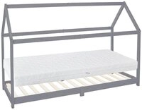 ML-DESIGN Spielbett Hausbett Kinderbett inkl. Lattenrost kreativ Bodenbett f&uuml;r
