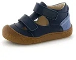 Naturino Lauflernschuh Babyschuh mit Klett, Gr&ouml;&szlig;enschablone zum Download blau...