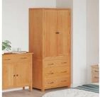 vidaXL Highboard, Aufbewahrungsm&ouml;bel-Set mit Schubladen Braun Holzwerkstoff