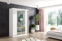 ALTDECOR Schiebet&uuml;renschrank LUZO (Kleiderschrank Garderobenschrank mit viel