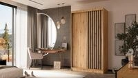 ALTDECOR Schiebet&uuml;renschrank LABELLO (Kleiderschrank Garderobenschrank mit viel