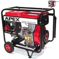 Apex Stromerzeuger Diesel Stromerzeuger Generator 5500 400V Notstromaggregat...