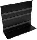 Kesseb&ouml;hmer K&uuml;chenr&uuml;ckwand Relingsystem Linero MosaiQ schwarz modular, (1-tlg),