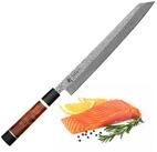 Wakoli Damastmesser Seishin Volldamast Kiritsuke K&uuml;chenmesser 28 cm Klinge aus...