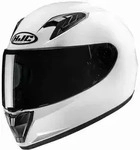 HJC Motorradhelm HJC Y10 Solid Integralhelm Perlweiss S (1er Set), motorradhelm