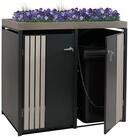 MCW M&uuml;lltonnenbox MWC-O67-PK-2 (1 St), Luftzirkulation durch...