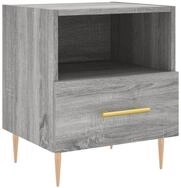 vidaXL Nachttisch Nachttisch Grau Sonoma 40x35x47,5 cm Holzwerkstoff (1-St)