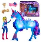 Spin Master Anziehpuppe Unicorn Academy - Train and Glow River, mit...