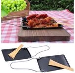 Casativo Raclettepf&auml;nnchen Grillpf&auml;nnchen f&uuml;r Raclette & BBQ antihaft
