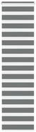 Rollo Doppelrollo Dunkelgrau 55x200 cm Stoffbreite 50,9 cm Polyester, vidaXL