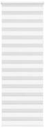 Rollo Doppelrollo Wei&szlig; 85x200 cm Stoffbreite 80,9 cm Polyester, vidaXL