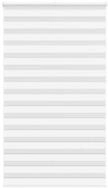 Rollo Doppelrollo Wei&szlig; 130x230 cm Stoffbreite 125,9 cm Polyester, vidaXL