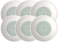 Villeroy & Boch Dessertschale Fleur vert Dessertschale 13,5cm Set6, Premium