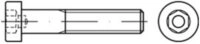 Contorion Schraube DIN 6912 Zylinderkopf-Schaftschraube niedrige Form M8x30...