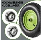 TRUTZHOLM Schubkarren-Rad Schubkarrenrad 40 cm 200 kg Tragkraft Luftreifen mit...