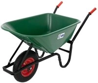 ECD Germany Schubkarre Bauschubkarre Transportkarre f&uuml;r Garten 100L mit...