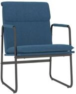 vidaXL Sessel Loungesessel Blau 55x64x80 cm Stoff (1-St)