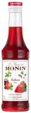 MONIN Getr&auml;nke-Sirup, Monin Erdbeere Sirup mit nat&uuml;rlichem Aroma 250ml