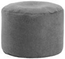 mokebo Pouf Der Ruhepouf (rund und aus Webstoff), Sitz-Hocker, Bodenkissen,