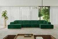 ALTDECOR Wohnlandschaft IREA-U2, Sofa Praktische Bequeme Funktionsecke Couch...