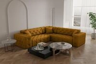 Fun M&ouml;bel Ecksofa Ecksofa Designersofa CHANTAL Seite universal in Stoff Opera...