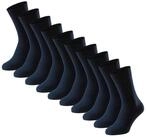 Schiesser Kurzsocken Herren Socken 10er Pack Baumwolle Bluebird 10P (Packung,...