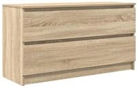 vidaXL TV-Schrank TV-Schrank Sonoma-Eiche 100x35x54 cm Holzwerkstoff (1-St)