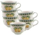 Villeroy & Boch Tasse French Garden Fleurence Teetassen 130 ml 6er Set, 6-tlg.,
