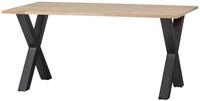 WOOOD Esstisch Tablo Eiche mit ALK-Gestell, 160 cm, Geeignet f&uuml;r 4-6 Personen