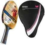 Butterfly Tischtennisschl&auml;ger 1x Timo Boll Gold 85021 + Drive Case 1,...