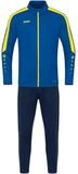 Jako Trainingsanzug Polyester Power (Jacke und Hose) royalblau/gelb/marineblau...