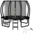 Zelsius Gartentrampolin Trampolin Schwarz &Oslash; 305 cm f&uuml;r den Outdoor-Bereich