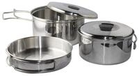 Enders&reg; Topf-Set, Edelstahl, Camping Topf-Set Culina