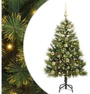 vidaXL K&uuml;nstlicher Weihnachtsbaum K&uuml;nstlicher klappbarer Weihnachtsbaum mit