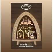 Weigla LED Dekolicht Frau Holle, BxHxT: 30x32x6 cm, LED wechselbar,...