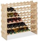relaxdays Weinregal Stapelbares Weinregal f&uuml;r 48 Flaschen