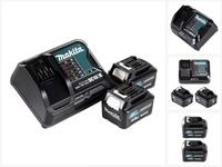Makita Power Source Kit 12V mit 2x BL1041B Akku 4,0Ah + DC10SB Ladeger&auml;t...