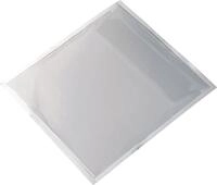 DURABLE Aufbewahrungsbox Selbstklebetasche Pocketfix f&uuml;r CD transparent VE=10...