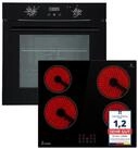 KKT KOLBE Backofen-Set Backofen und Kochfeld SET7005FBCH5900RL, Herdset /...