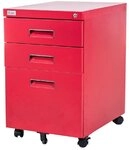 Jet-Line Rollcontainer B&uuml;ro Rollcontainer 3 Schubladen Haengeregistratur