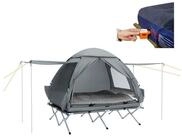 SoBuy Feldbett OGS32, Vorzelt Wasserdichtes Campingbett Campingliege...