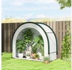 Outsunny Foliengew&auml;chshaus mit gew&ouml;lbte Oberseite, BxTxH: 200 x 80 x 164 cm,...