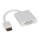 ROLINE HDMI-VGA Adapterkabel, HDMI ST / VGA BU Audio- & Video-Adapter HDMI Typ A